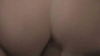 girl takes a big cock in her ass and swallows his cum